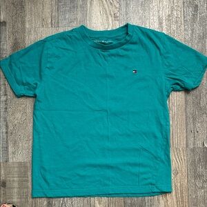 Tommy Hilfiger Kids Teal Short Sleeve Tee